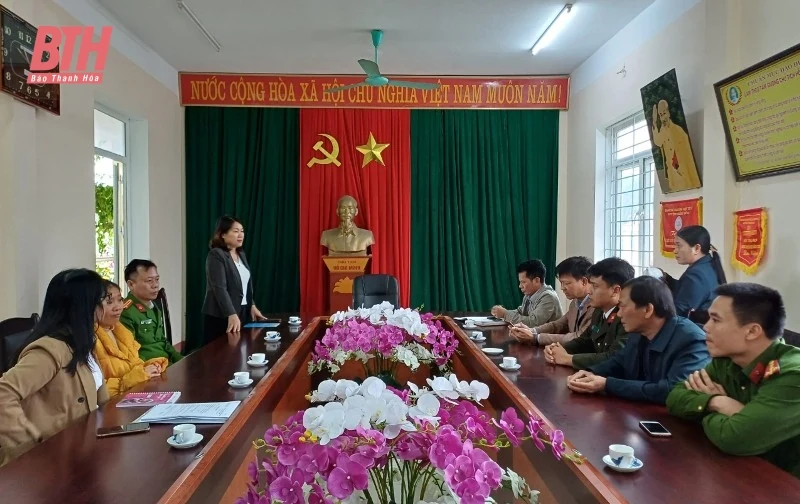 Phối hợp hỗ trợ nạn nhân bị mua bán người trở về với gia đình