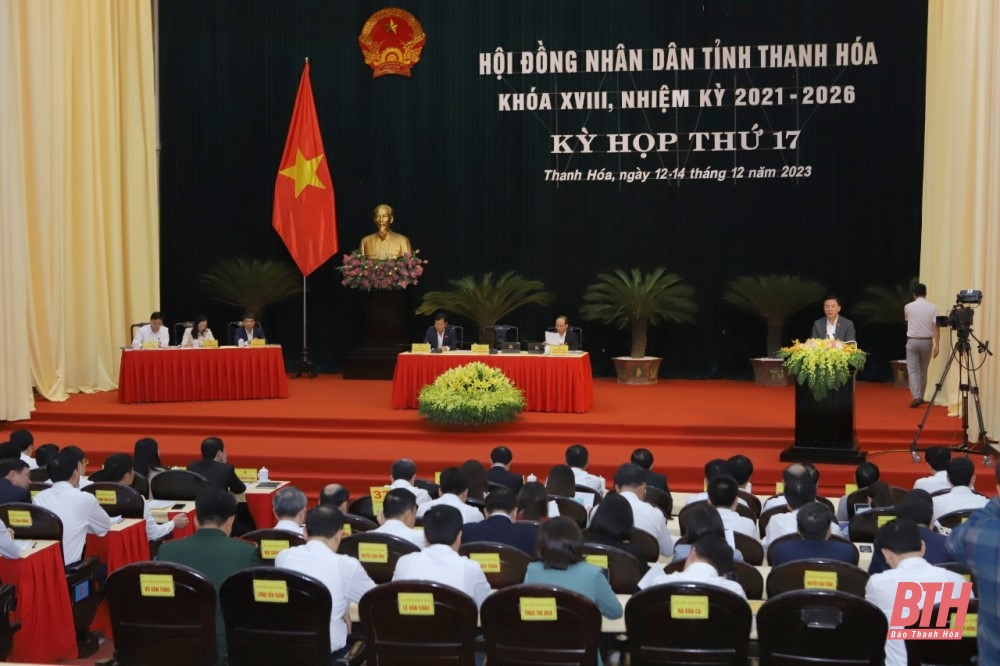 Kỳ họp thứ 17, HĐND tỉnh Thanh Hóa khóa XVIII: Lấy phiếu tín nhiệm đối với người giữ chức vụ do HĐND tỉnh bầu