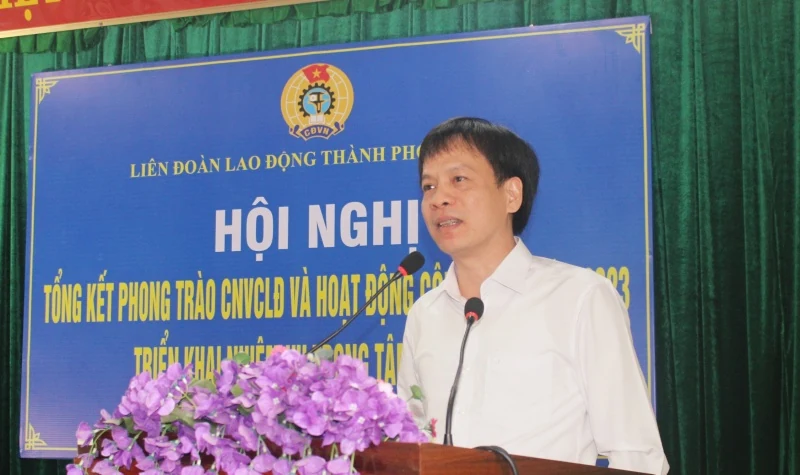 LĐLĐ TP Sầm Sơn quan tâm, chăm lo đời sống đoàn viên, người lao động