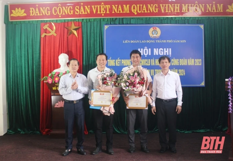 LĐLĐ TP Sầm Sơn quan tâm, chăm lo đời sống đoàn viên, người lao động
