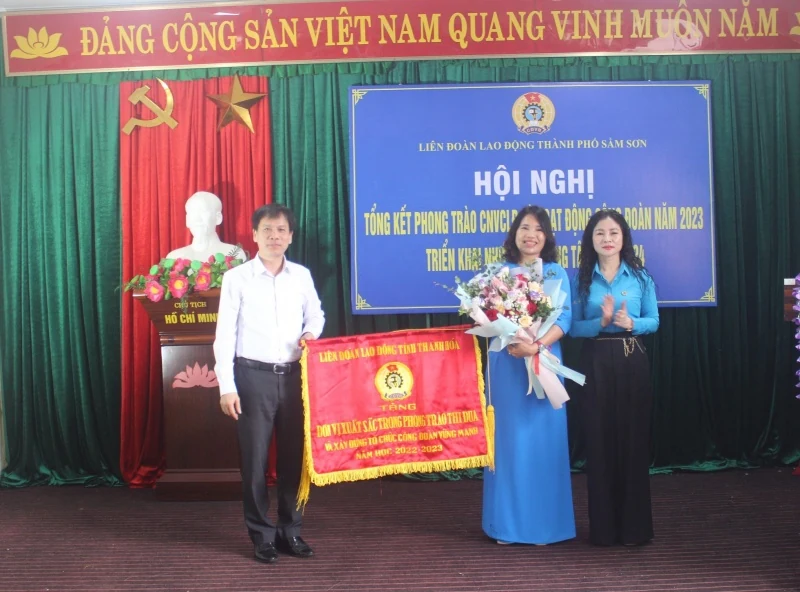 LĐLĐ TP Sầm Sơn quan tâm, chăm lo đời sống đoàn viên, người lao động