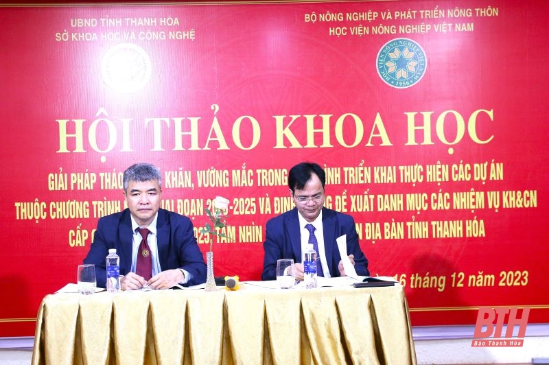 Tháo gỡ khó khăn, vướng mắc trong thực hiện các dự án, nhiệm vụ nông thôn miền núi và khoa học công nghệ