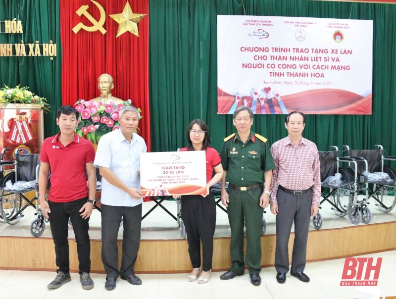 Cho phép thành lập Hội hỗ trợ gia đình liệt sĩ tỉnh Thanh Hóa