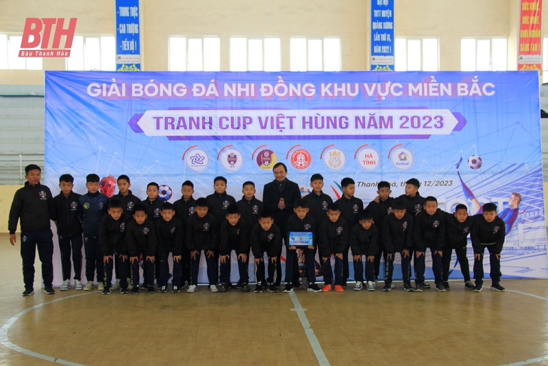 Giải bóng đá nhi đồng khu vực miền Bắc – Cúp Việt Hùng năm 2023 thành công tốt đẹp