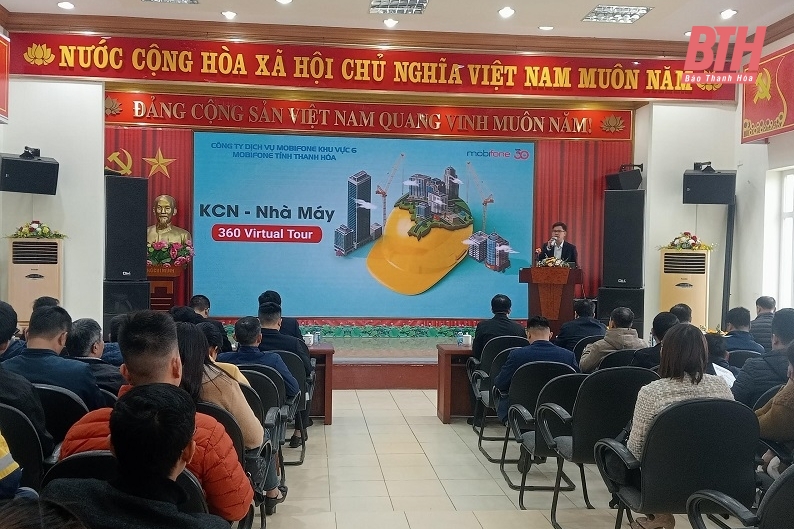 MobiFone tỉnh Thanh Hóa phối hợp với Ban quản lý Khu Kinh tế Nghi Sơn và các Khu công nghiệp tỉnh tổ chức hội thảo chuyển đổi số