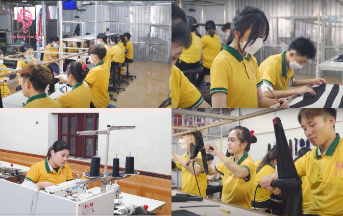 Vin Hair Vendor - nhà xuất khẩu tóc Việt Nam uy tín