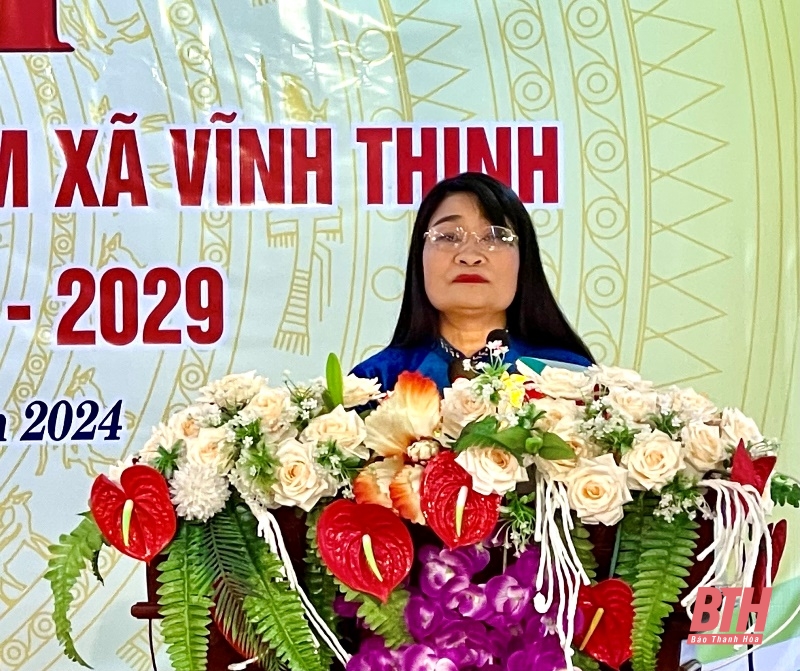 Đại hội điểm MTTQ xã Vĩnh Thịnh lần thứ XI, nhiệm kỳ 2024-2029