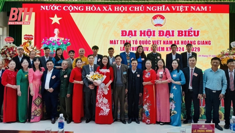 Đại hội Đại biểu MTTQ xã Hoàng Giang khóa XXIV, nhiệm kỳ 2024-2029