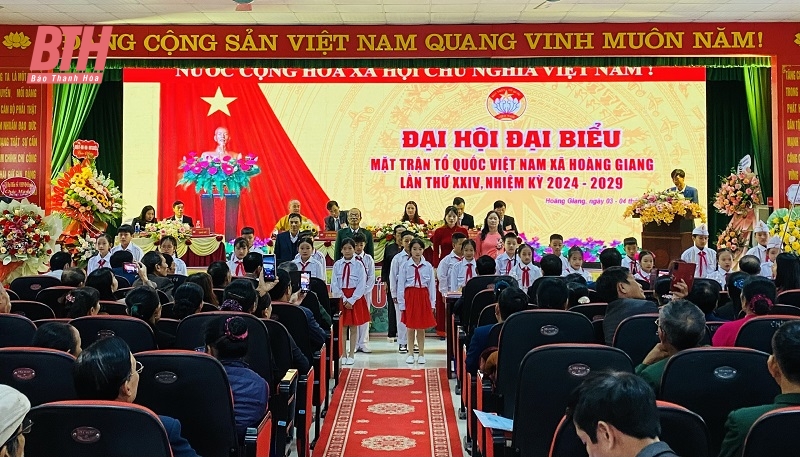 Đại hội Đại biểu MTTQ xã Hoàng Giang khóa XXIV, nhiệm kỳ 2024-2029