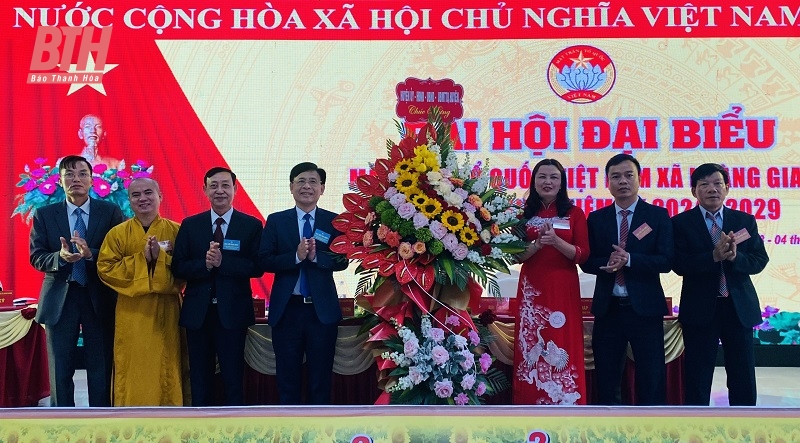 Đại hội Đại biểu MTTQ xã Hoàng Giang khóa XXIV, nhiệm kỳ 2024-2029