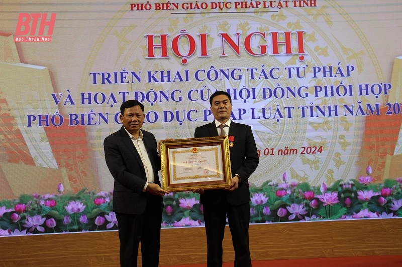 Ngành Tư pháp Thanh Hóa tiếp tục đổi mới công tác chỉ đạo, điều hành, nỗ lực hoàn thành tốt các nhiệm vụ