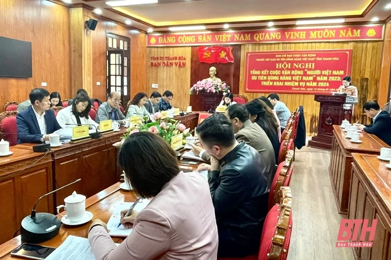 Tuyên truyền, vận động để người dân thay đổi nhận thức, ưu tiên dùng hàng sản xuất trong tỉnh, trong nước
