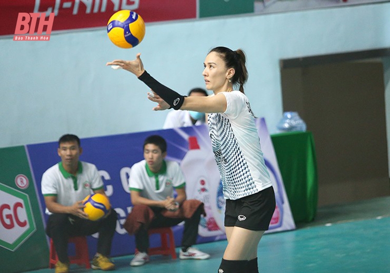 Đội Bóng chuyền nữ Xi măng Long Sơn Thanh Hóa phấn đấu cải thiện thứ hạng tại mùa giải 2024