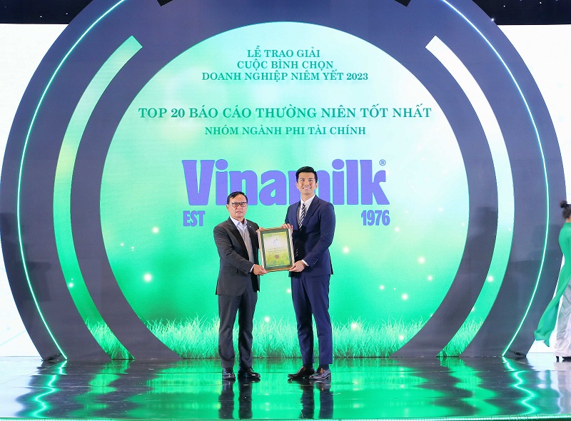 Vinamilk “bội thu” giải thưởng phát triển bền vững
