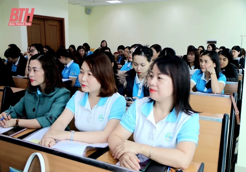 Xây dựng phụ nữ TP Thanh Hóa thời đại mới, yêu nước, nhân ái, tự lực, tự cường, khát vọng vươn lên