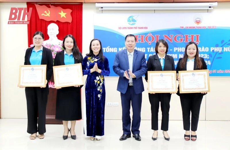 Xây dựng phụ nữ TP Thanh Hóa thời đại mới, yêu nước, nhân ái, tự lực, tự cường, khát vọng vươn lên