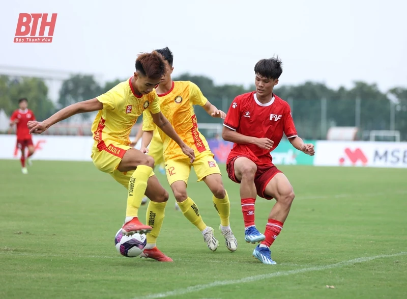 U19 Đông Á Thanh Hóa giữ vững ngôi đầu bảng sau lượt đi vòng loại Giải U19 quốc gia 2024