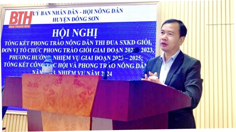 Hội Nông dân huyện Đông Sơn lan tỏa phong trào Nông dân sản xuất, kinh doanh giỏi