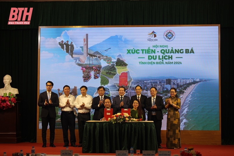 Hội nghị xúc tiến, quảng bá du lịch tỉnh Điện Biên tại Thanh Hóa, năm 2024