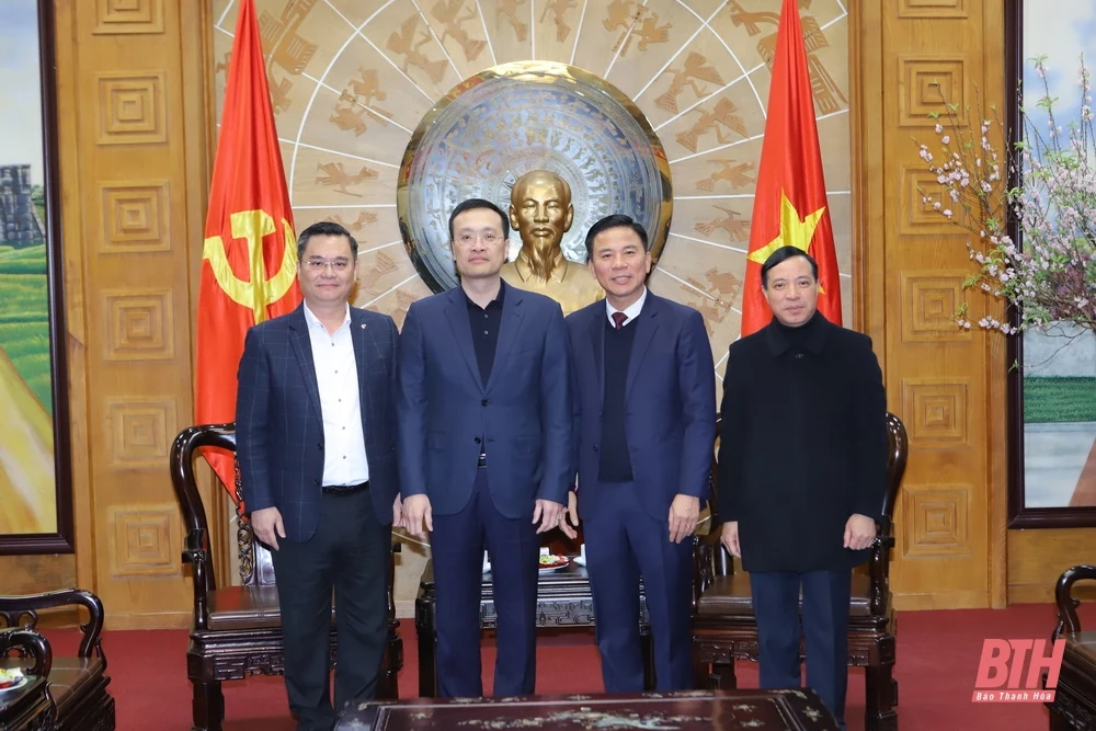Bí thư Tỉnh ủy Đỗ Trọng Hưng tiếp Phó Thống đốc Ngân hàng Nhà nước Việt Nam