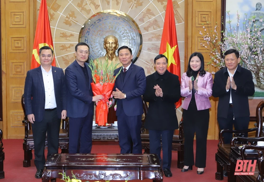 Bí thư Tỉnh ủy Đỗ Trọng Hưng tiếp Phó Thống đốc Ngân hàng Nhà nước Việt Nam