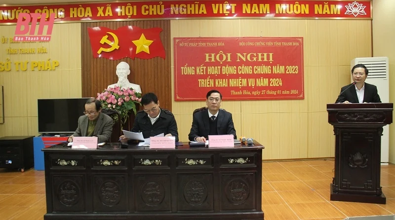 Đẩy mạnh hoạt động công chứng theo hướng minh bạch, đơn giản, dễ thực hiện