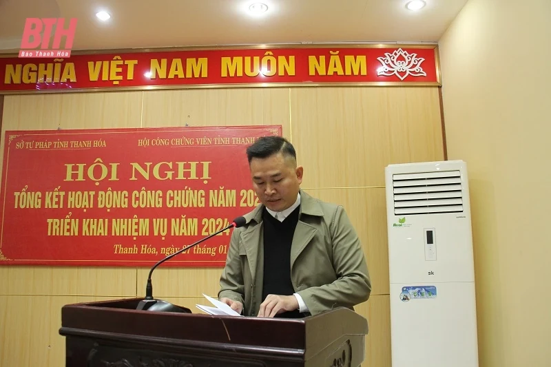 Đẩy mạnh hoạt động công chứng theo hướng minh bạch, đơn giản, dễ thực hiện