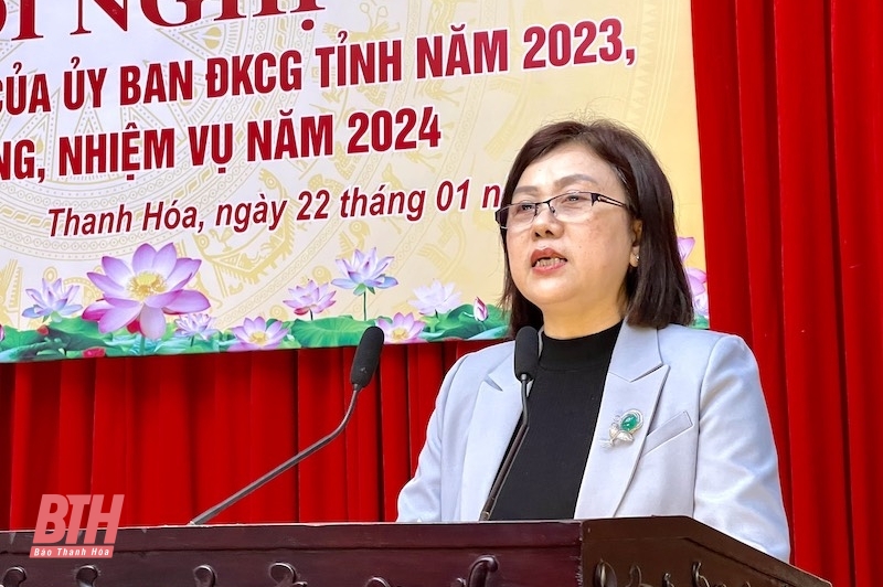 Ủy ban Đoàn kết Công giáo tỉnh Thanh Hóa tổng kết hoạt động năm 2023, triển khai nhiệm vụ năm 2024