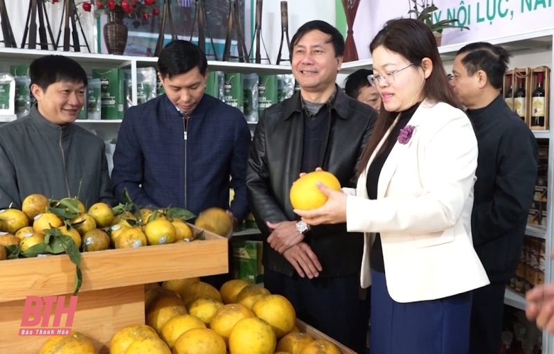 Khai trương cửa hàng OCOP đầu tiên tại huyện Như Xuân