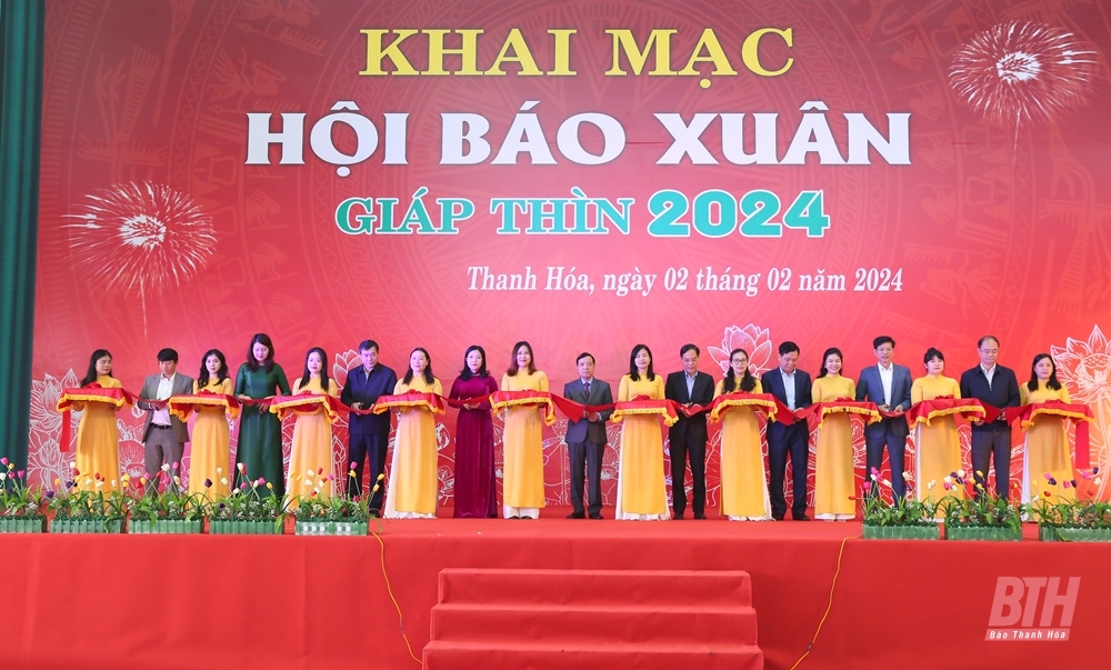 Khai mạc Hội Báo Xuân Giáp Thìn 2024