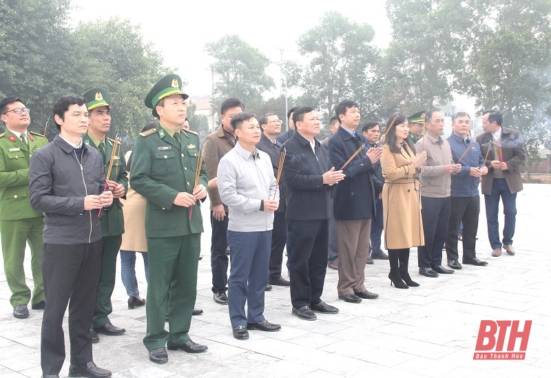 Phó Chủ tịch Thường trực UBND tỉnh Nguyễn Văn Thi kiểm tra tình hình sản xuất, đời sống Nhân dân huyện Hoằng Hóa