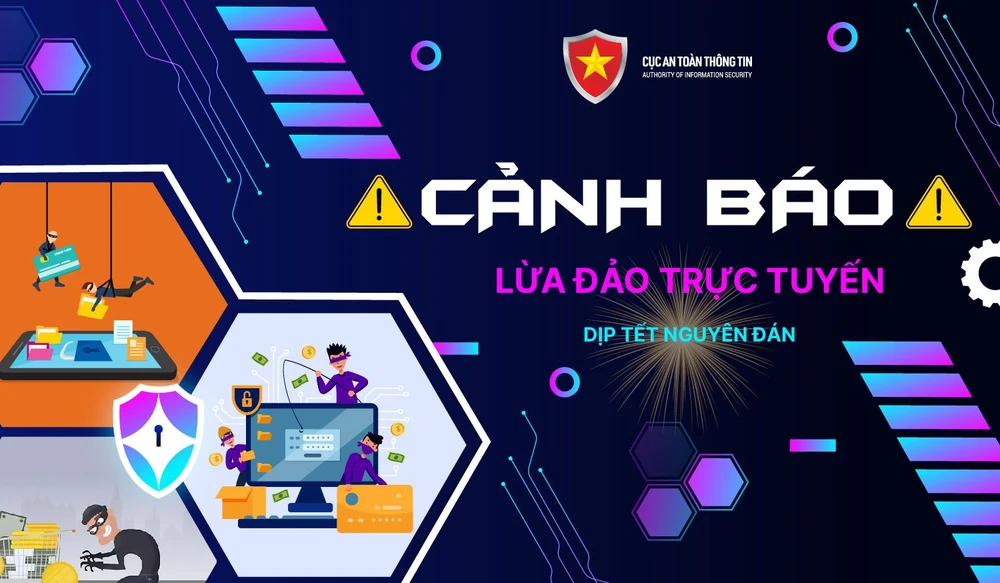 Cục An toàn Thông tin chỉ mặt 5 chiêu trò lừa đảo trực tuyến dịp Tết Giáp Thìn