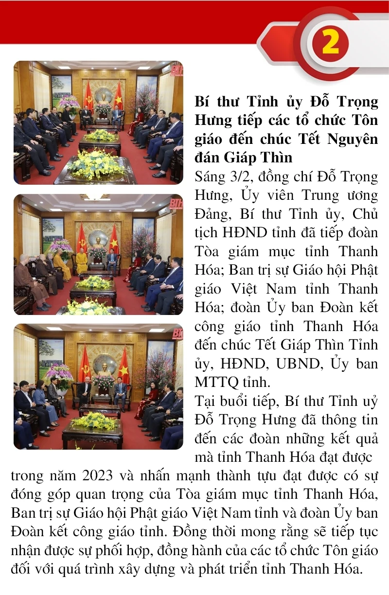 Những sự kiện nổi bật trong tuần