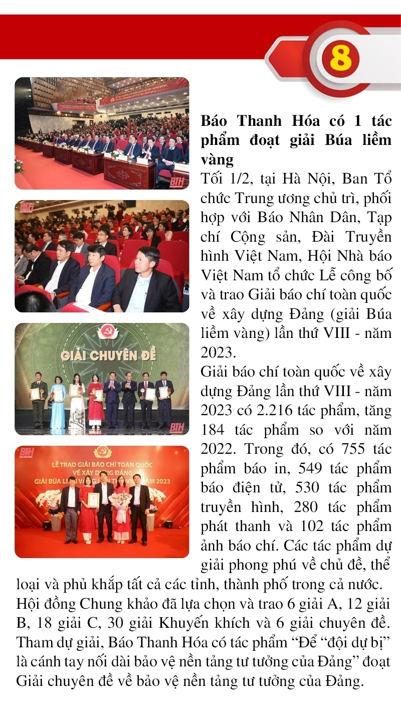 Những sự kiện nổi bật trong tuần