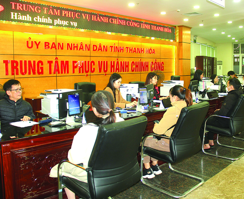 Trung tâm Phục vụ hành chính công tỉnh Thanh Hóa: Nửa nhiệm kỳ nhiều dấu ấn đậm nét