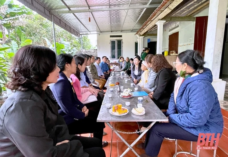 Thăm hỏi, động viên gia đình có người bị thiệt mạng do đuối nước ở huyện Vĩnh Lộc