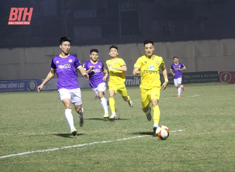 Thắng thuyết phục Hà Nội FC, Đông Á Thanh Hóa tạm vươn lên vị trí thứ nhì
