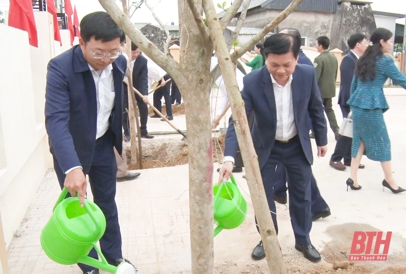 Thị xã Nghi Sơn phát động Tết trồng cây “Đời đời nhớ ơn bác Hồ” xuân Giáp Thìn 2024