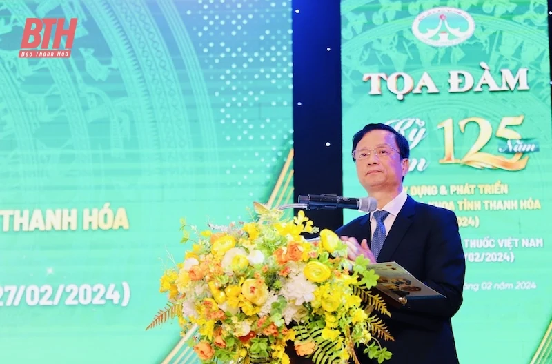 Toạ đàm kỷ niệm 125 năm xây dựng và phát triển Bệnh viện Đa khoa tỉnh Thanh Hoá