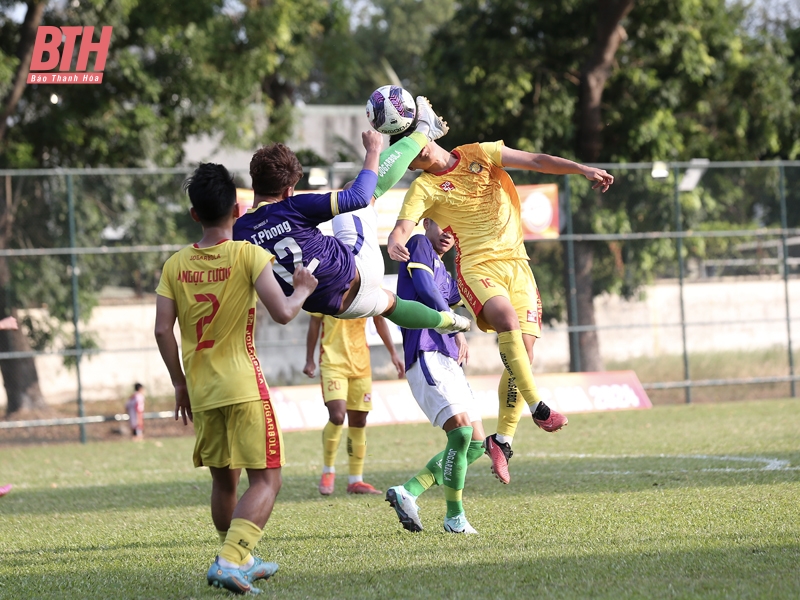 U19 Đông Á Thanh Hóa thất thủ trước U19 Hà Nội