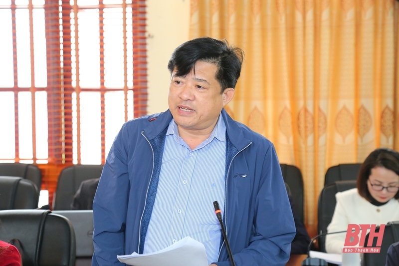 Đoàn ĐBQH tỉnh Thanh Hóa giám sát việc thực hiện chính sách, pháp luật tại huyện Nông Cống và TP Thanh Hóa