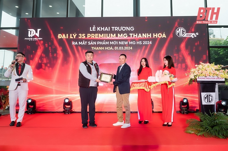 Chính thức khai trương Đại lý 3S Premium MG Thanh Hóa