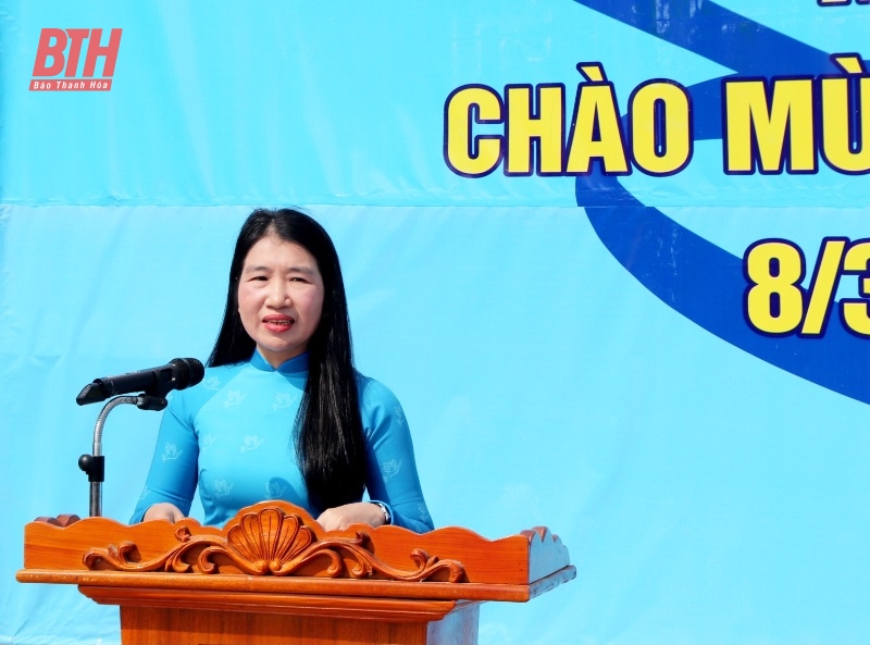 Hội LHPN huyện Quảng Xương phát động trồng cây và các hoạt động kỷ niệm Ngày Quốc tế Phụ nữ 8/3