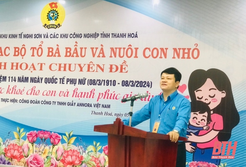 Sinh hoạt chuyên đề “Sức khỏe cho con và hạnh phúc gia đình”