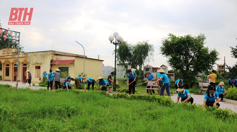 Lan tỏa nếp sống xanh, sạch, đẹp