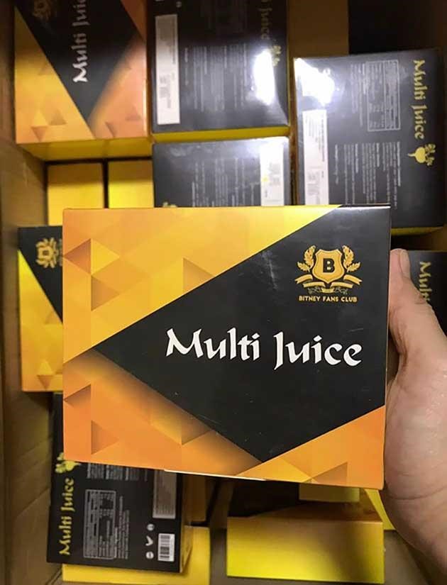 Multi juice hỗ trợ tăng cường sức khỏe nam , nữ