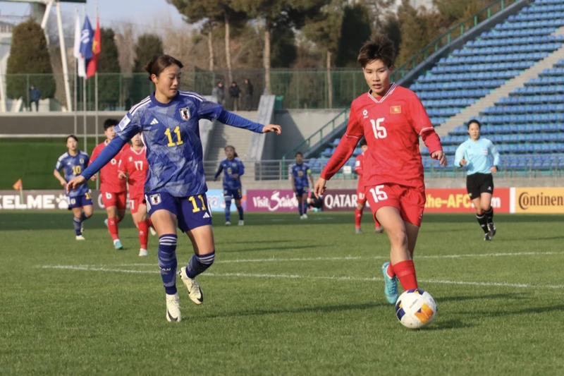 Vòng chung kết U20 nữ châu Á 2024: Việt Nam thua 0-10 Nhật Bản