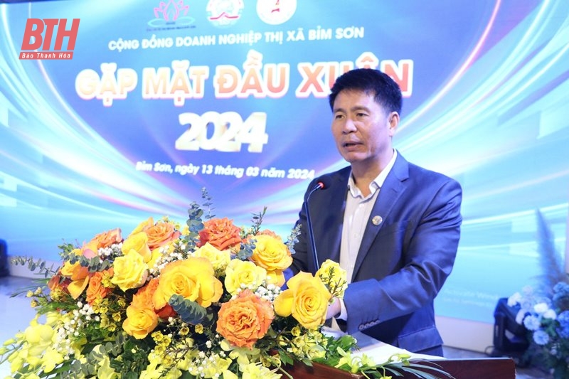 Hội doanh nghiệp thị xã Bỉm Sơn gặp mặt đầu xuân Giáp Thìn 2024