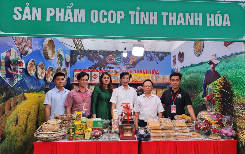 Thanh Hoá tham gia gian hàng trưng bày sản phẩm OCOP tại Hội Báo toàn quốc