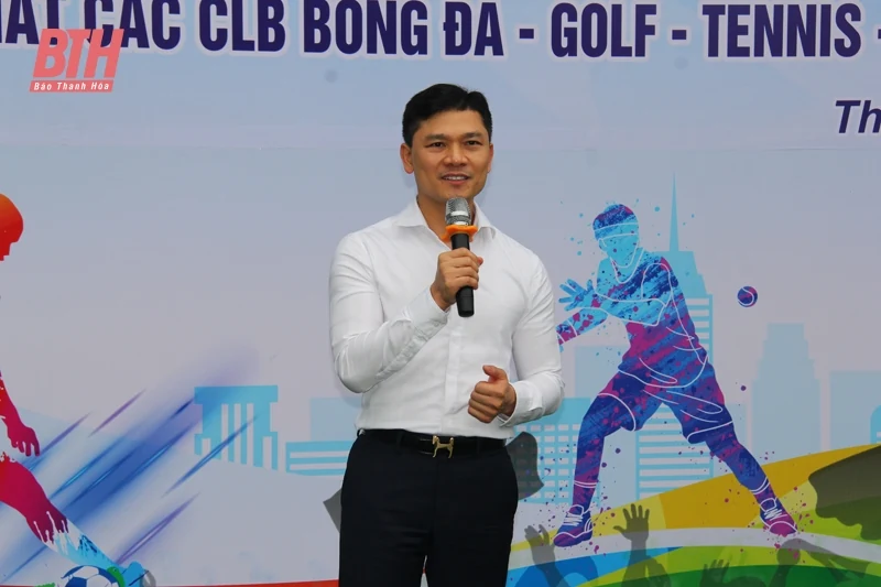 Khai mạc giải bóng đá, ra mắt các CLB thể thao chào mừng Đại hội Hiệp hội Doanh nghiệp TP Thanh Hóa lần thứ II